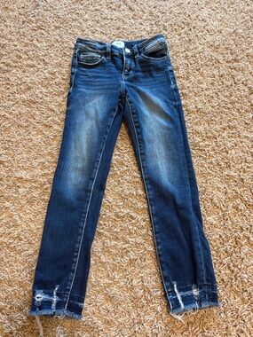 Dark Blue girls Slim Jeans